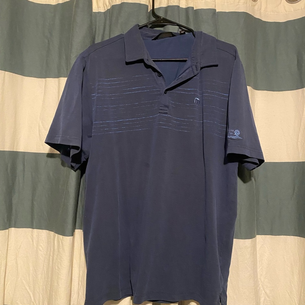 Travis Mathew Classic Navy Polo